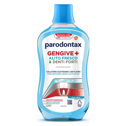 Parodontax Plus Daily Mouthwash with Mint for Gums and Teeth - 500 ml