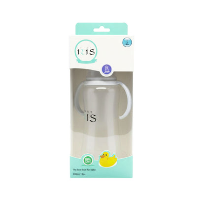 baby-iris-baby-nursing-bottle-with-handles-with-anti-colic-valve-size-l-6-months-300-ml-random-colors-1-piece