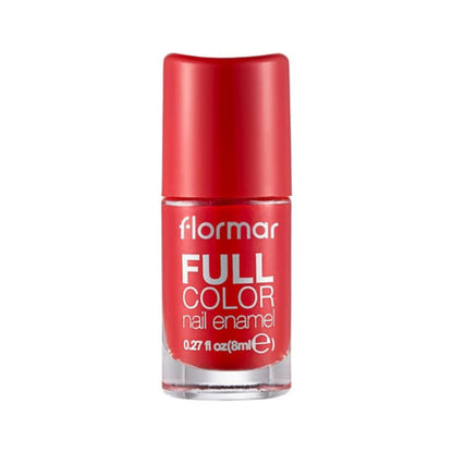 فلورمار طلاء أظافر فل كولور  الدرجة FC08 أوبتومازيتك ريد-8 مل