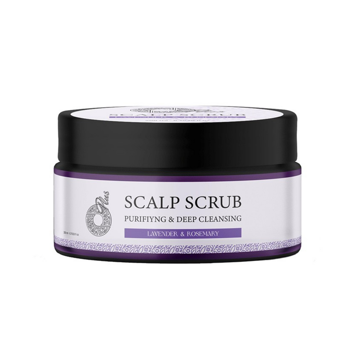O Plus Scalp Scrub with Rosemary Oil and Lavender - 200 ml