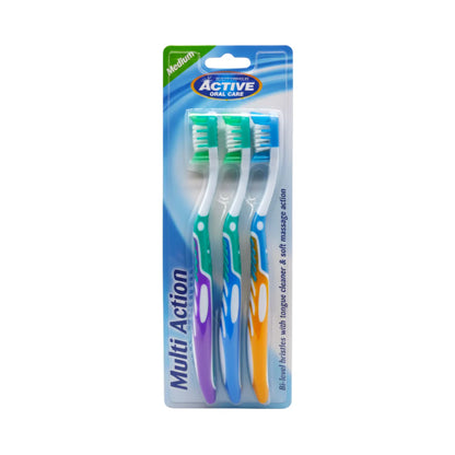Multi Action Toothbrush Set