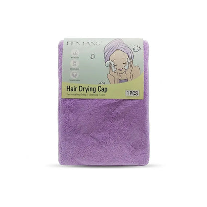 Purple Hair Drying Cap