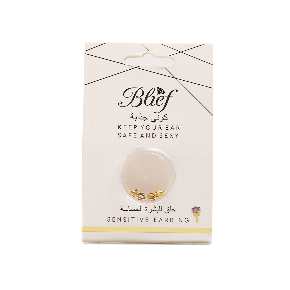 Bhef Gold Sensitive Earrings