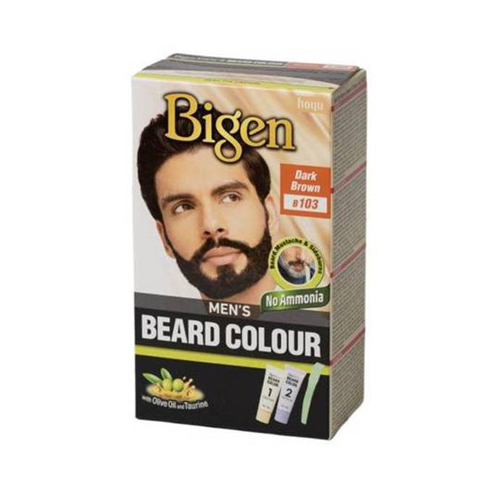 Bigen Dark Brown Beard