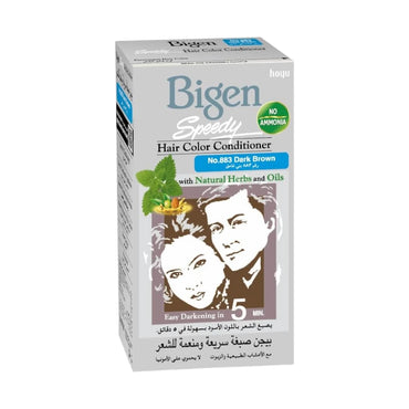 Bigen Dark Brown Color