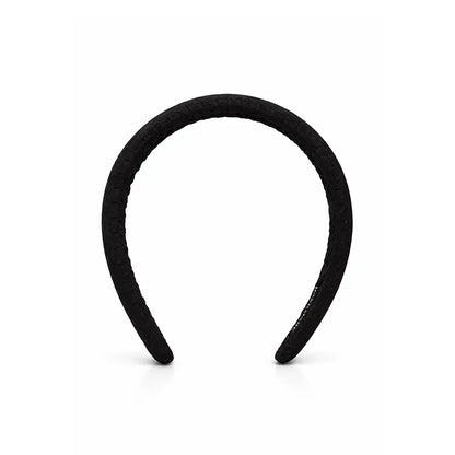 Black padded headband