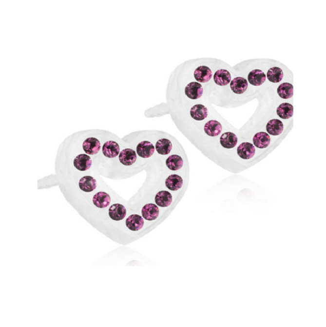 Blomdahl Titanium Heart Earrings