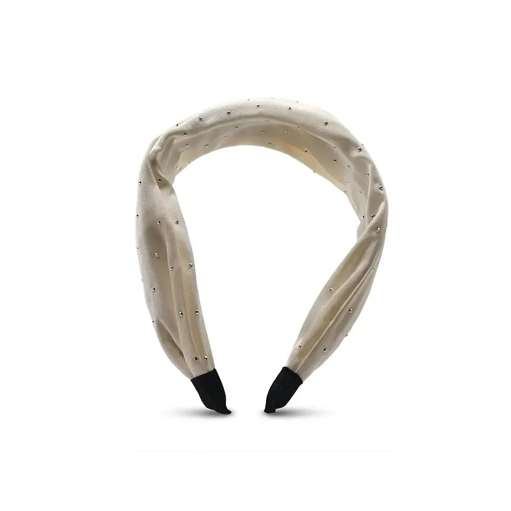 Braided fabric headband