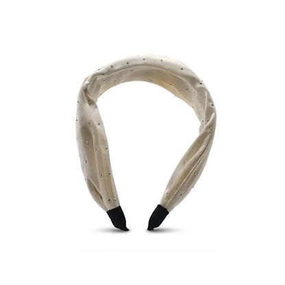 Braided fabric headband