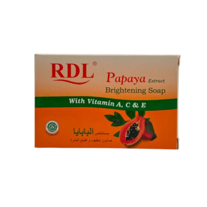 ار دي ال صابون بمستخلص البابايا لتنظيف وتفتيح البشرة -128جرام