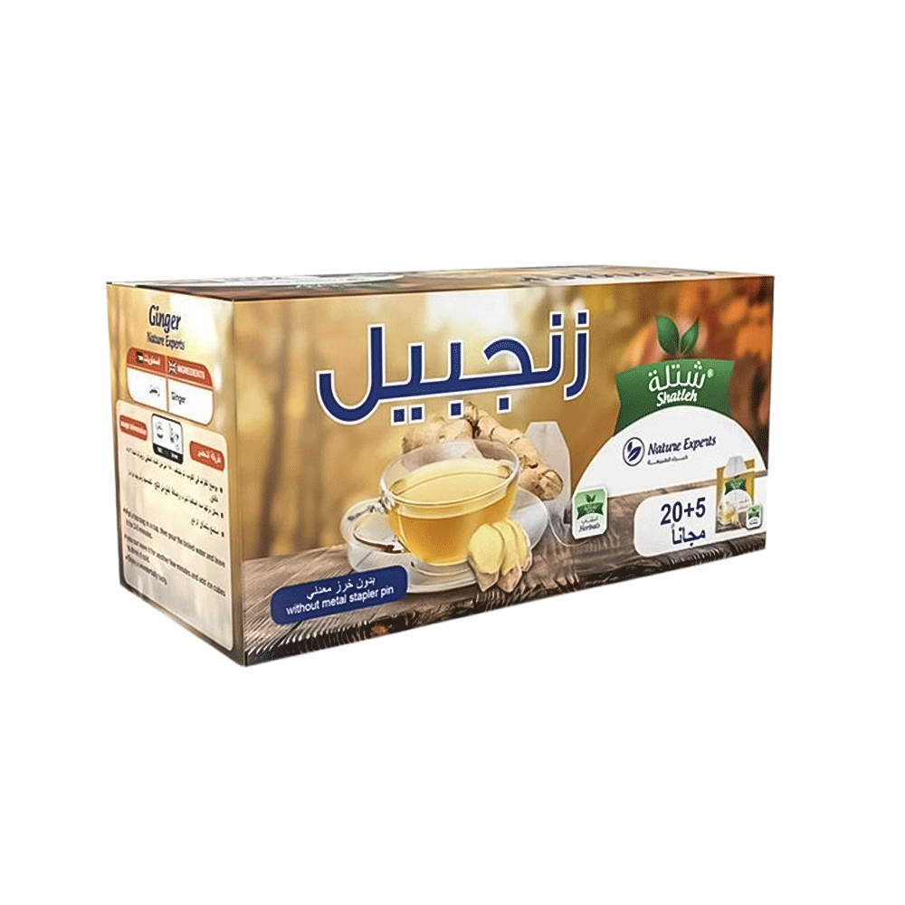 شتلة شاي أعشاب بنكهات متعددة  20 ظرف + 5 مجاناً – 50 جرام