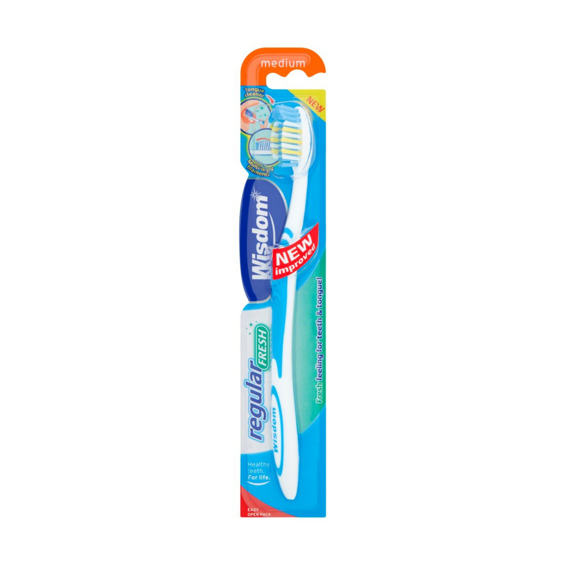 Wisdom Medium Soft Toothbrush - 1 Brush