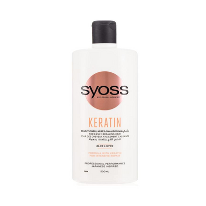 Syoss Keratin Intensive Repair Conditioner for hair that splits easily - 500 ml