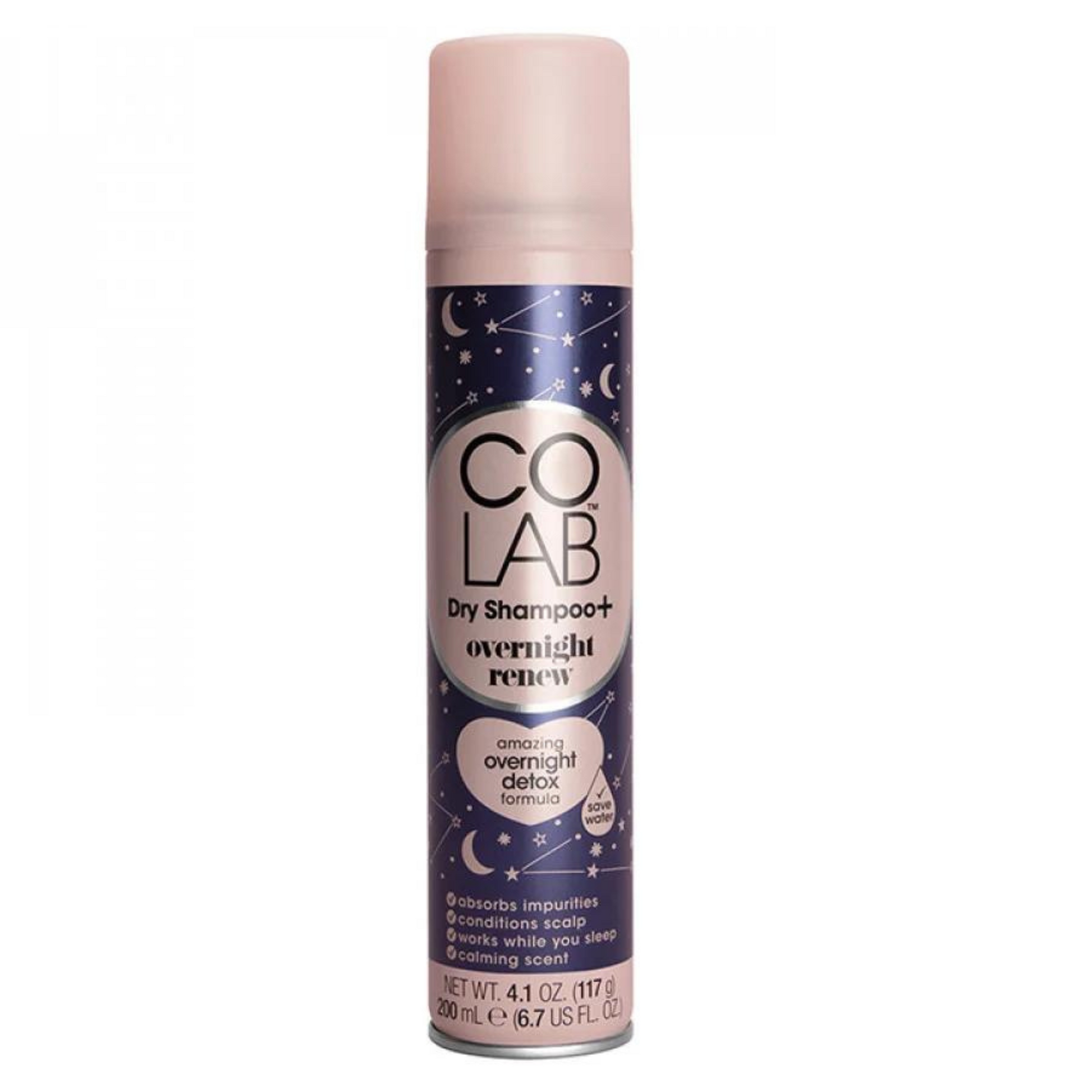 Colab Overnight Dry Shampoo with Amber Scent - 200 ml