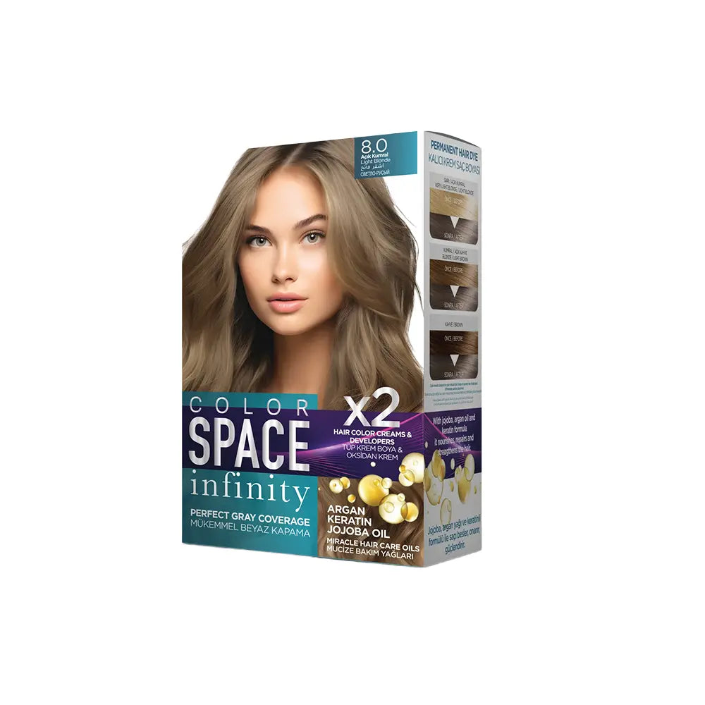 8.0 Light Blonde Dye
