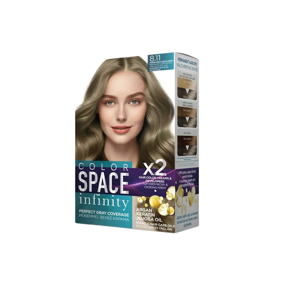 8.11 Ash Blonde Dye