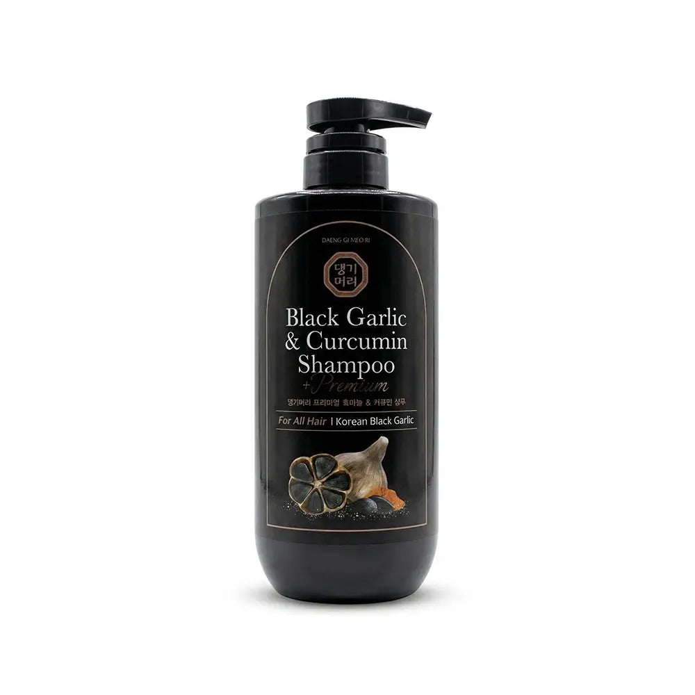 Black garlic shampoo