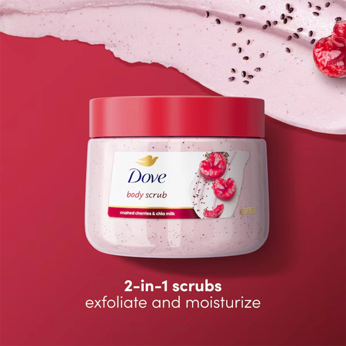 Dove Cherry Chia Scrub