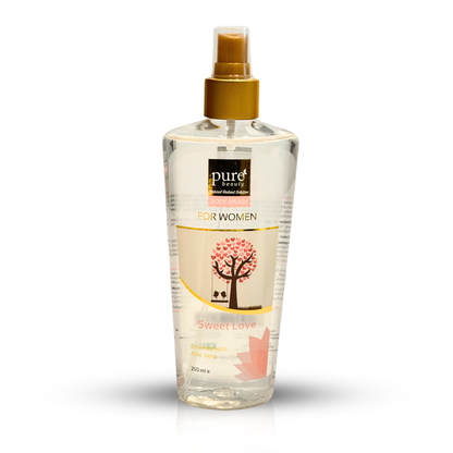 بيور بيوتي معطر جسم سويت لوف للنساء مع الالوفيرا- 250مل