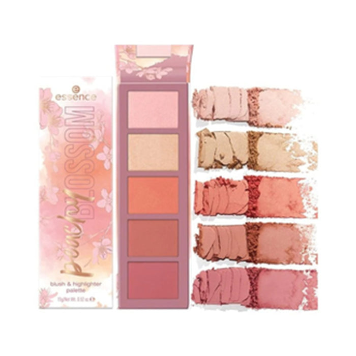 ايسنس بيتشي بلوسوم باليت أحمر خدود وهايلايتر  5 الوان -15 جرام