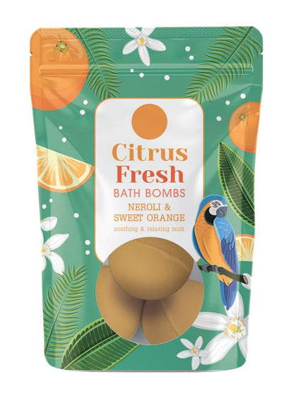 Elysium Spa Orange Blossom Fragrance Bath Bombs, 3 pieces * 50 g