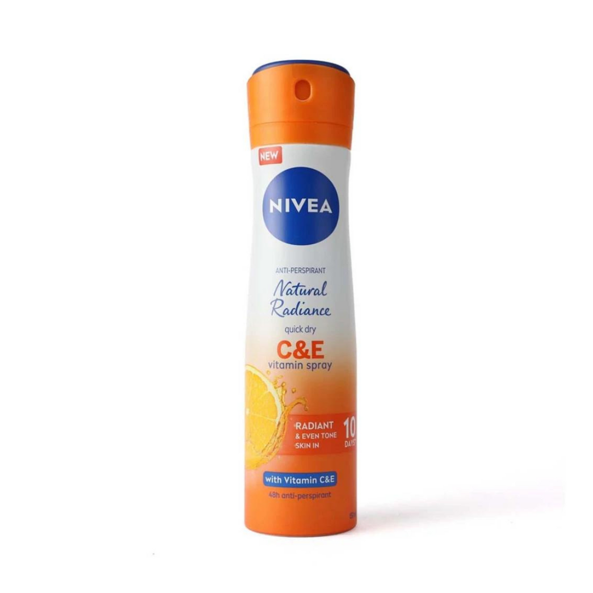 Nivea Deodorant Spray Natural Radiance 48h Protection with Vitamin C and E - 150 ml