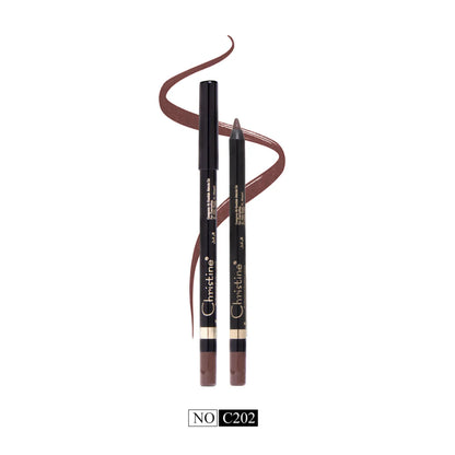 كريستين قلم كحل كريمي ضد الماء - لون بني C202