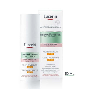 يوسيرين  ديرمو بيور يفيير سائل وقائي SPF30 لتقليل من البقع والشوائب -50مل