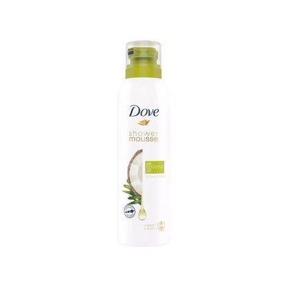 دوف رغوة استحمام وحلاقة مرطبة للجسم – 200 مل - COCONUT OIL