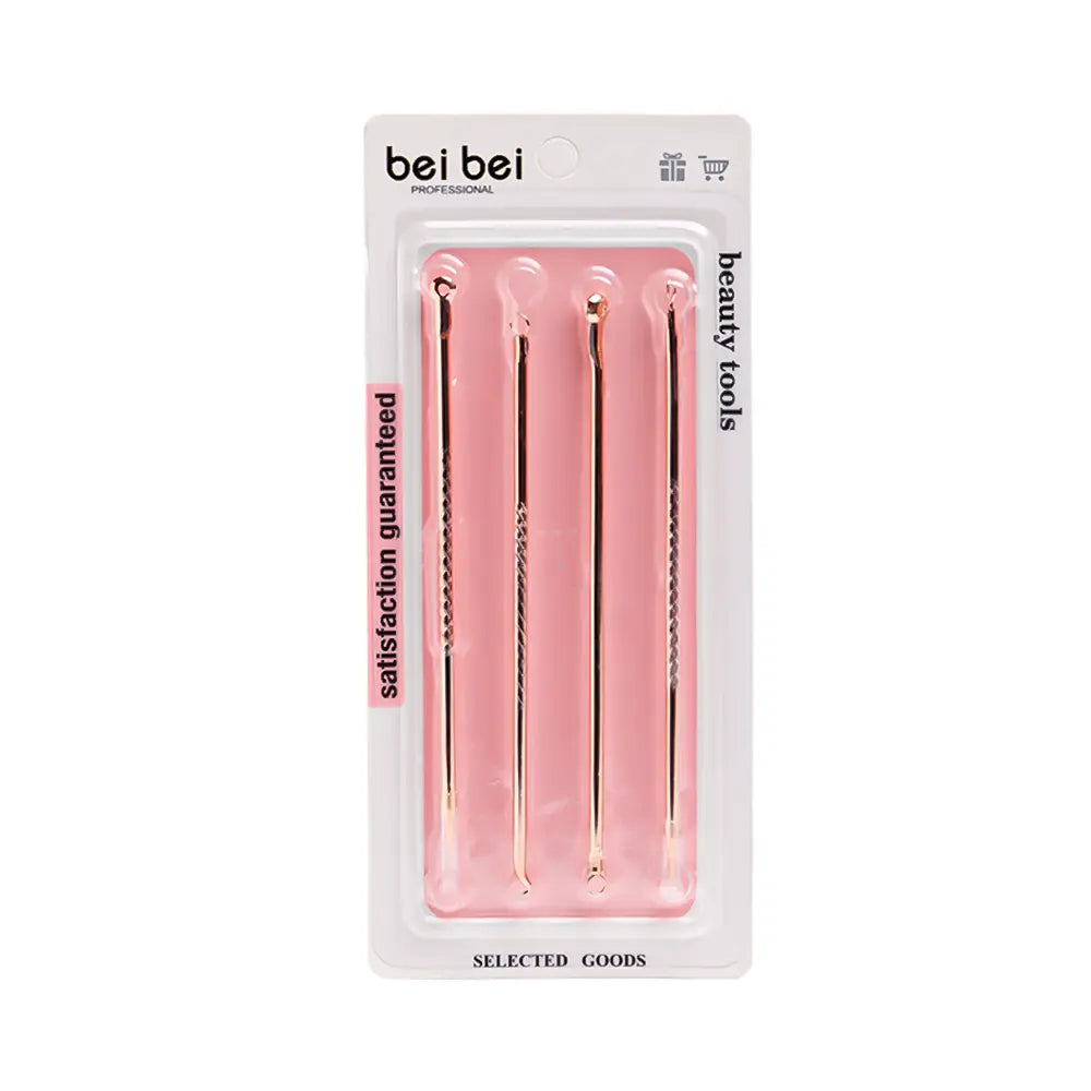 بي بي بروفيشنال أدوات إزالة الرؤوس السوداء وحبوب الوجه 4 قطع