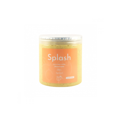Splash apricot scrub for face and body - 500 grams