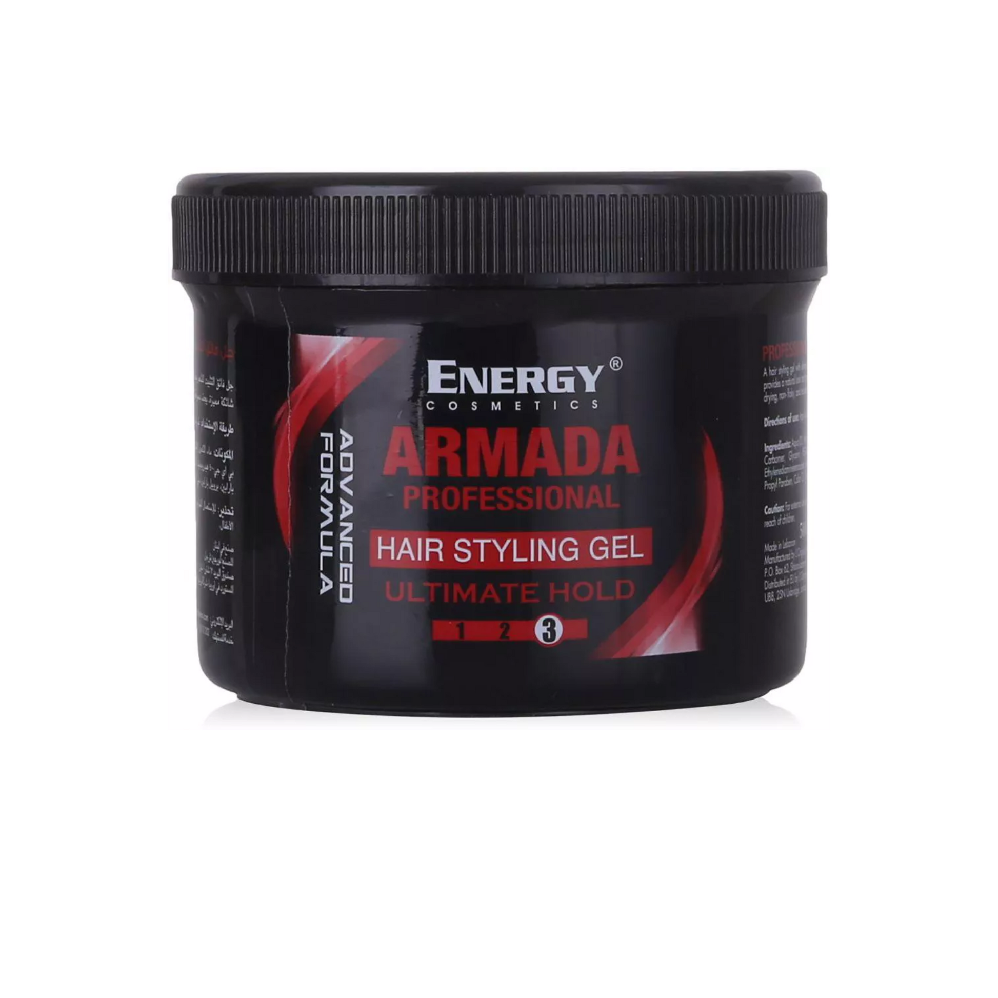 ENERGY COSMETICS ARMADA PROFESSIONAL ULTIMATE HOLD HAIR STYLING GEL