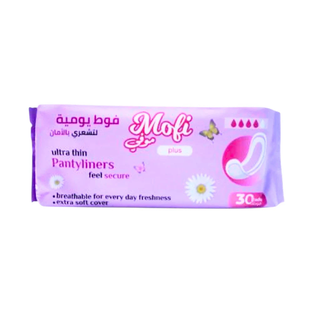Mofi Ultra Thin Pantyliners - 30 Pads