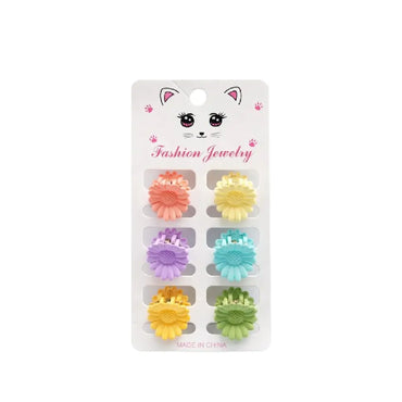 Flower Hair Clips Set