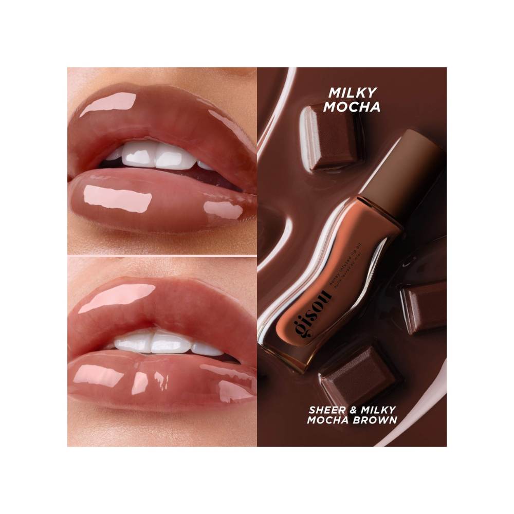 Gisou Milky Mocha Lip Oil