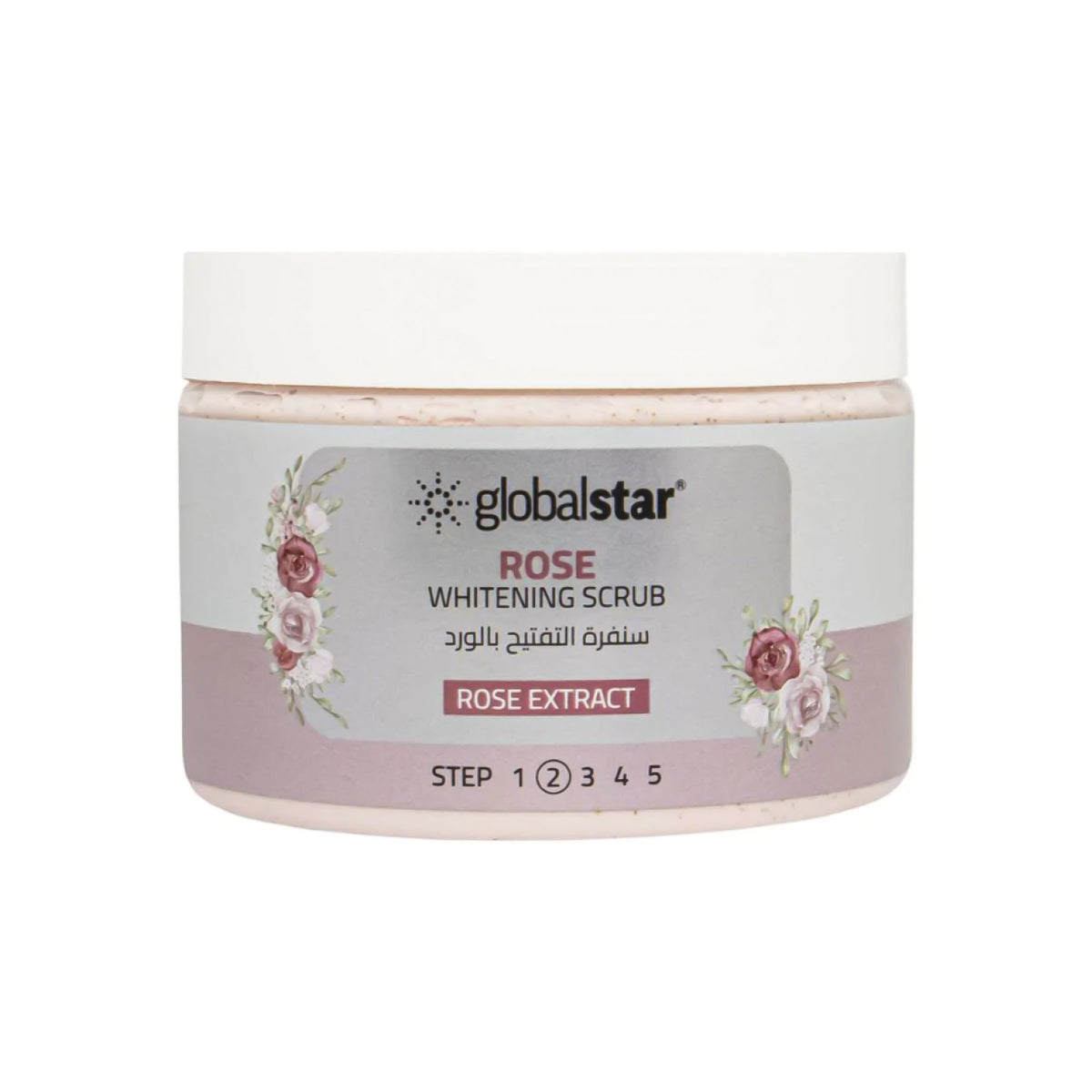 global-star-skin-brightening-rose-scrub-300-ml