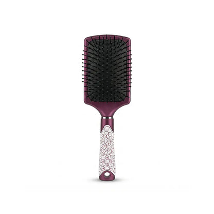 Purple paddle brush