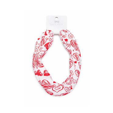 Heart Print Hair Band