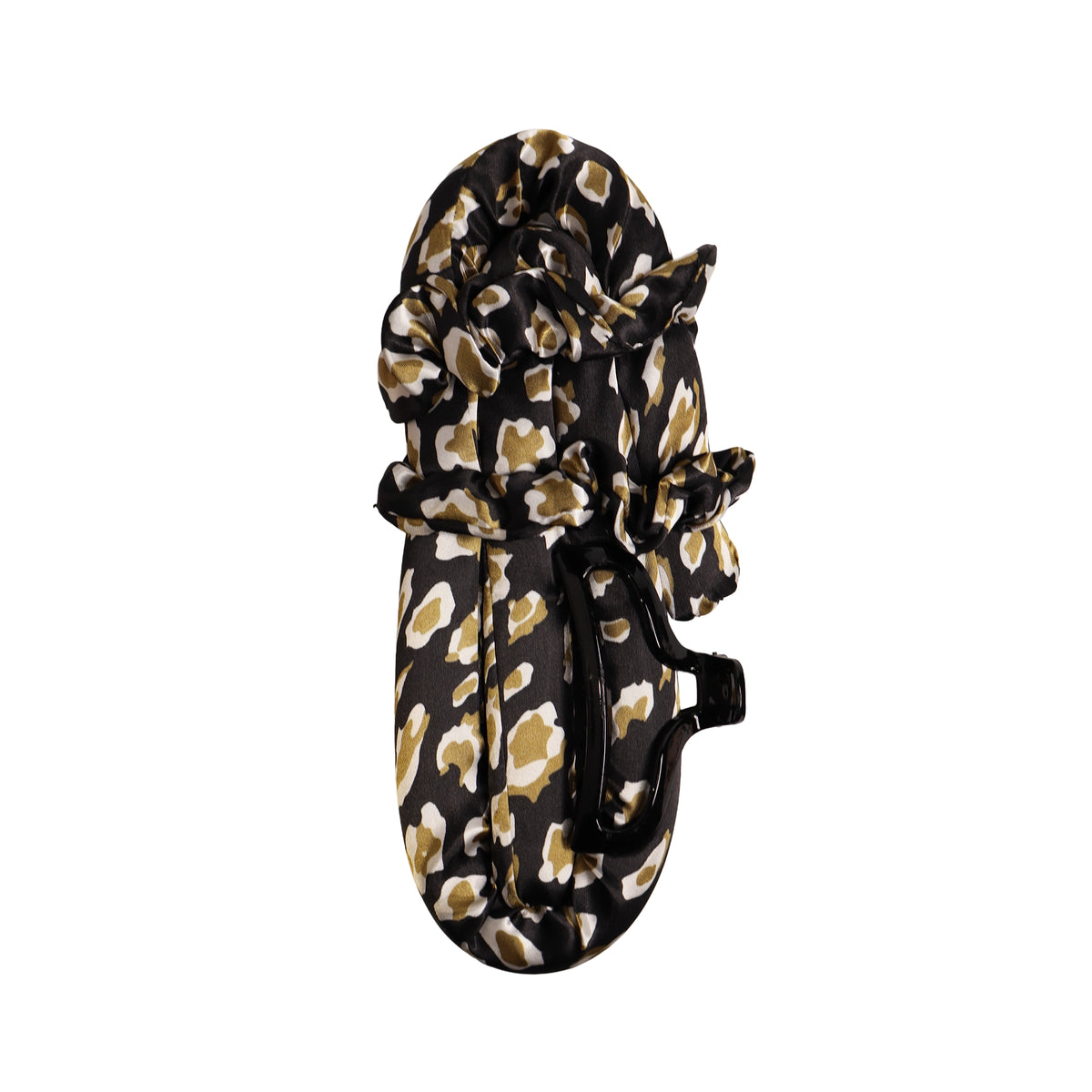 Black Floral Hair Curler