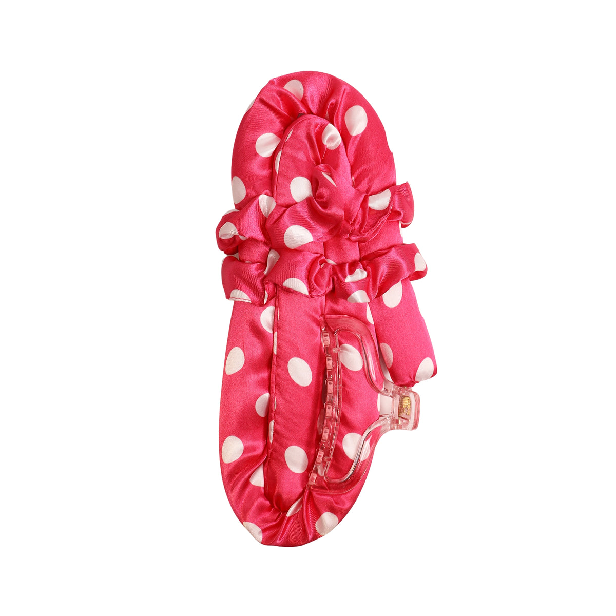 Pink Polka Dot Curler