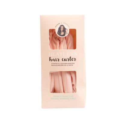 Pink Velvet Hair Curler