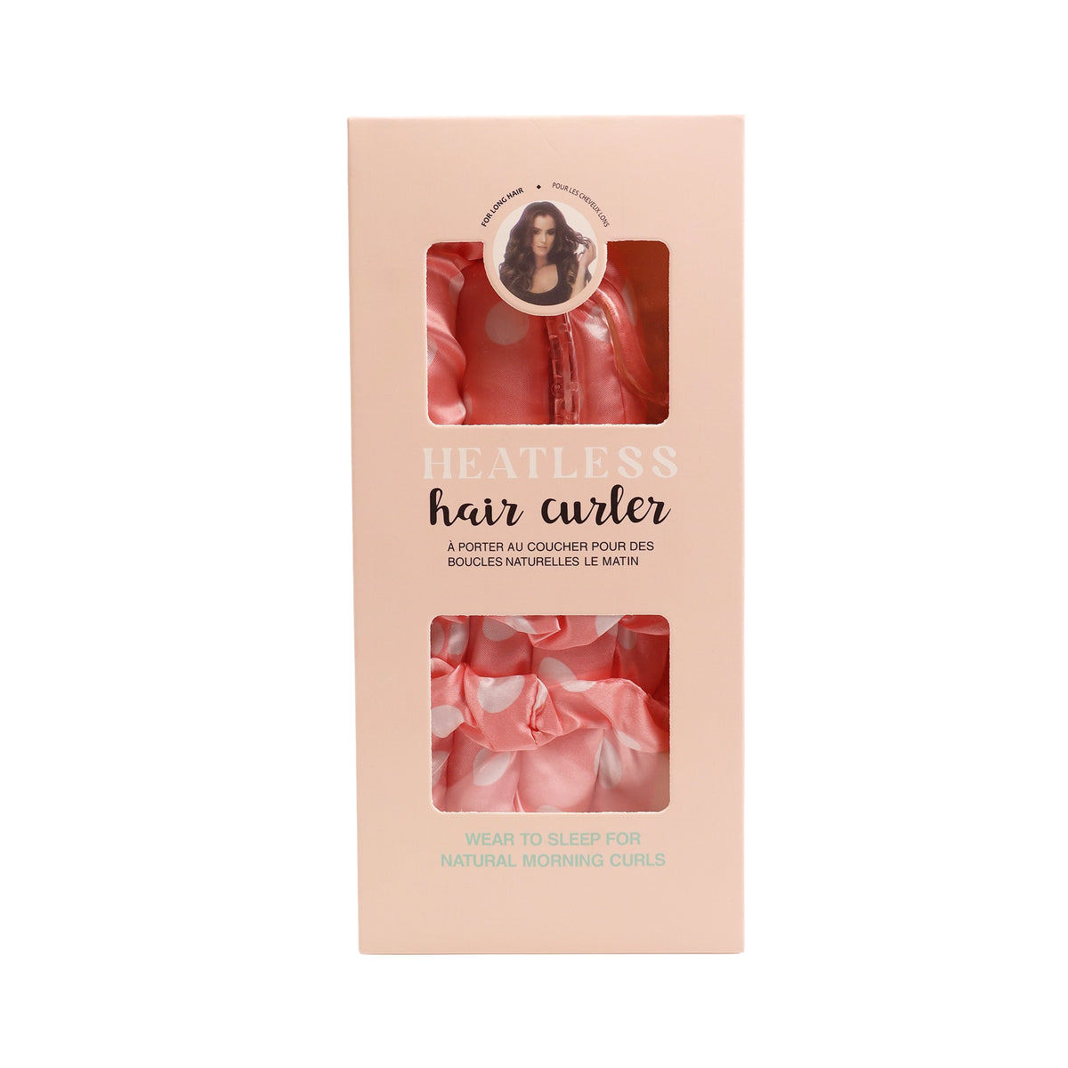 Pink Polka Dot Curler