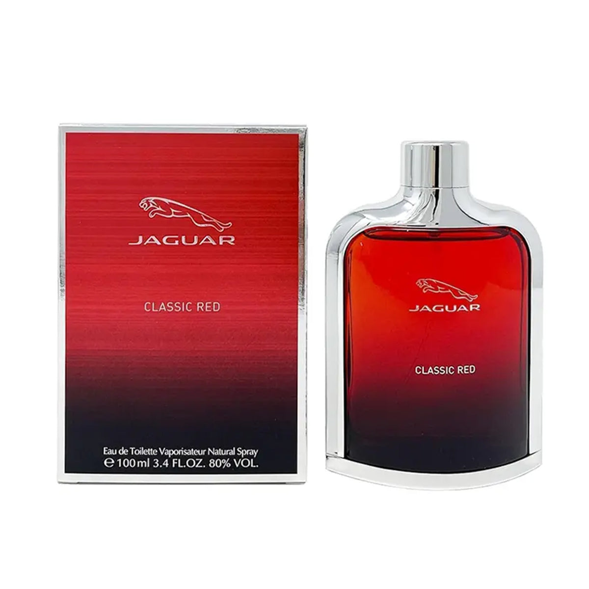 جاكوار كلاسيك ريد أو دو تواليت عطر رجالي - 100 مل