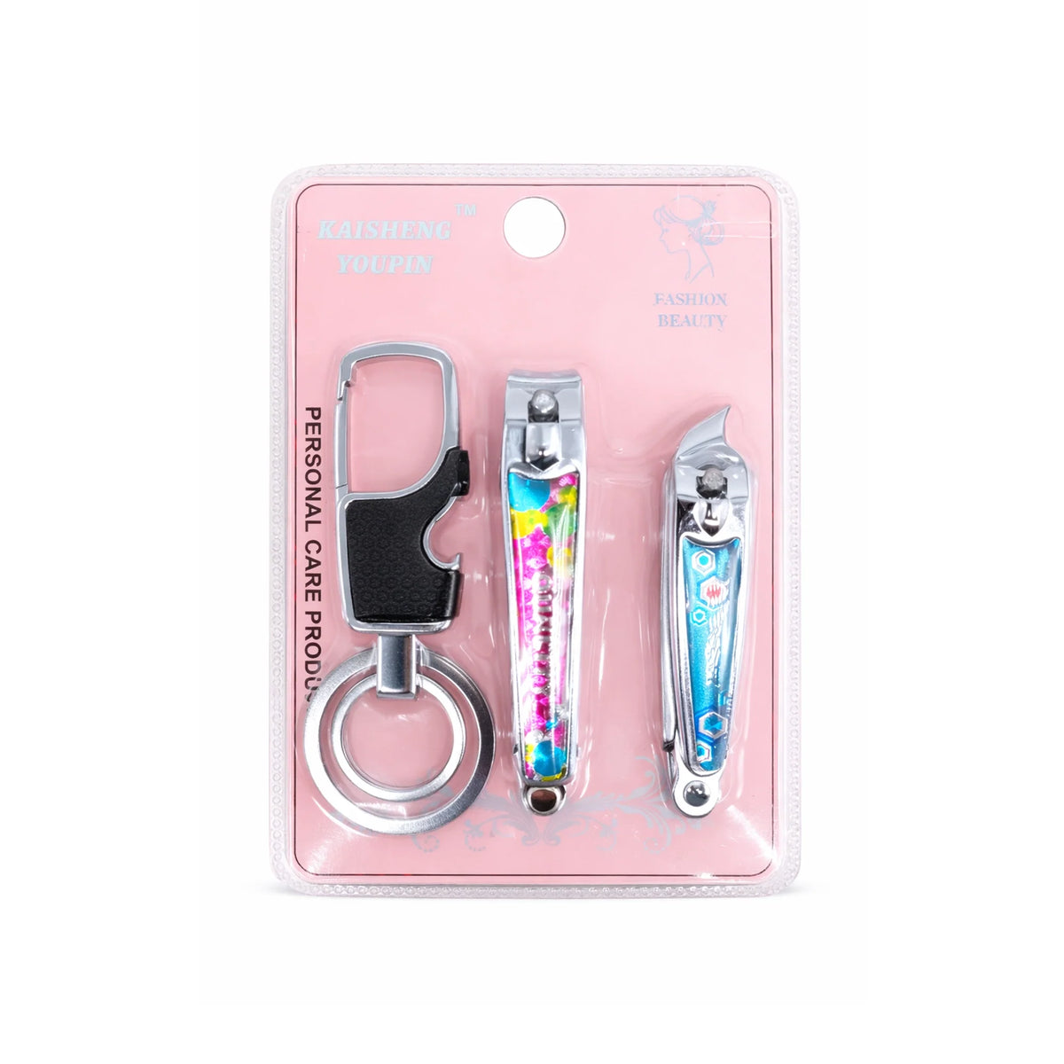 Nail Clipper Keychain Set