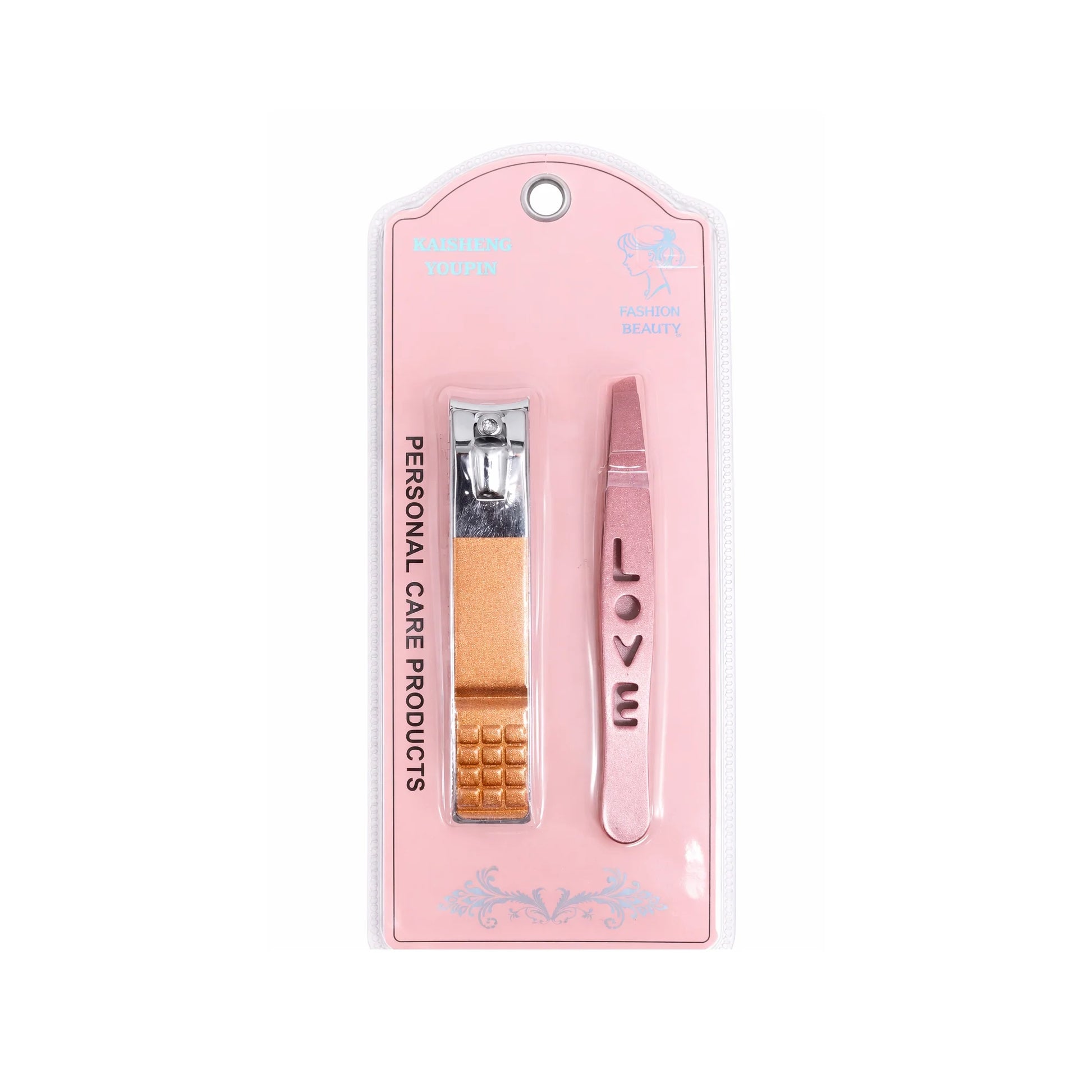 Nail Clipper Tweezers Set
