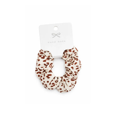 Leopard Print Hair Scrunchie