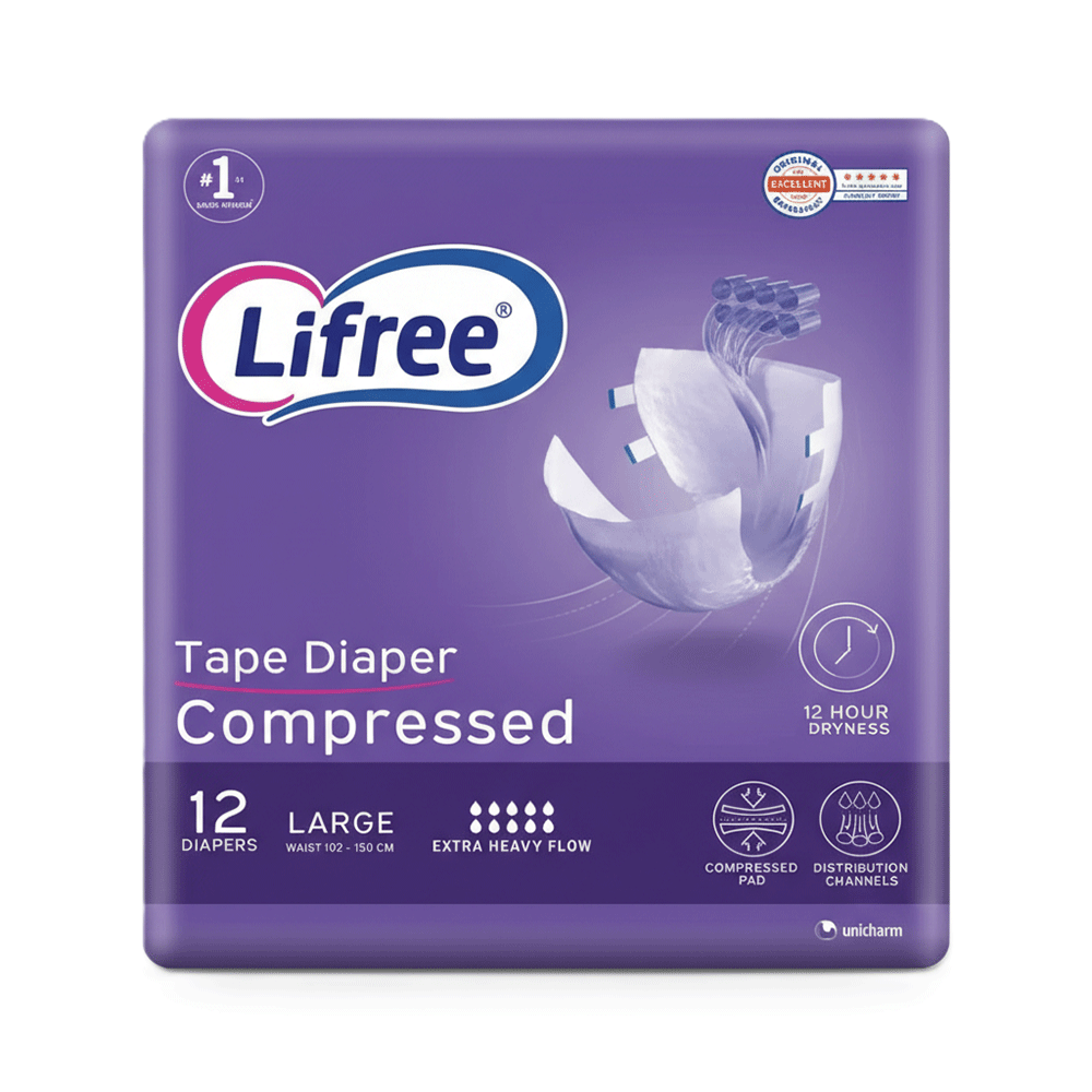 Lifree Large Tape Diapers