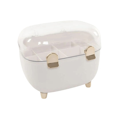 makeup-organizer-box-with-a-transparent-lid-and-internal-compartments-with-two-locks-one-piece
