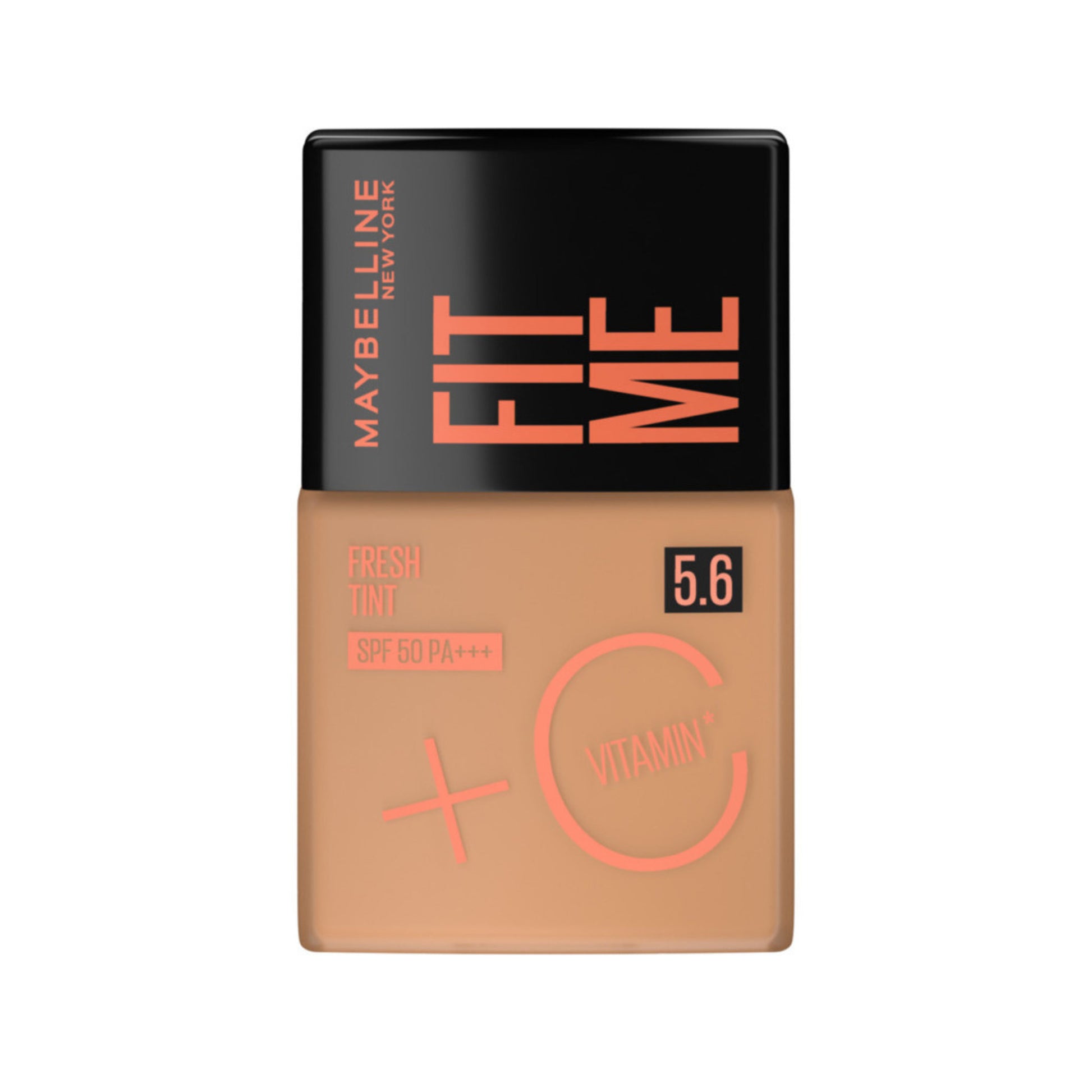 ميبيلين فيت مي  كريم أساس SPF 50 مع فيتامين سي 5.6 فريش تينت-30 مل