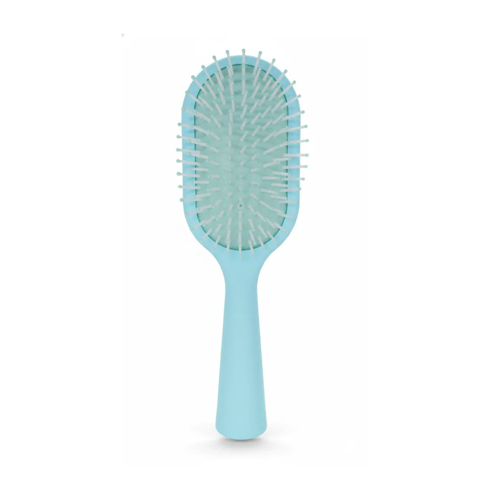 Blue Paddle Hair Brush
